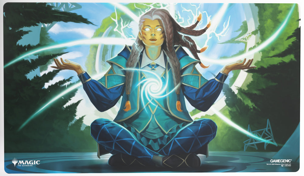 Gamegenic Secrets of Strixhaven Prime Playmat - Tam, Observant Sequencer