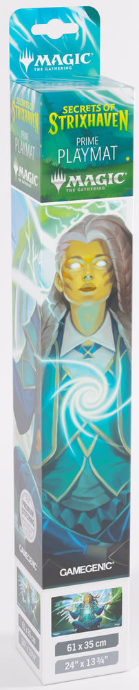 Gamegenic Secrets of Strixhaven Prime Playmat - Tam, Observant Sequencer