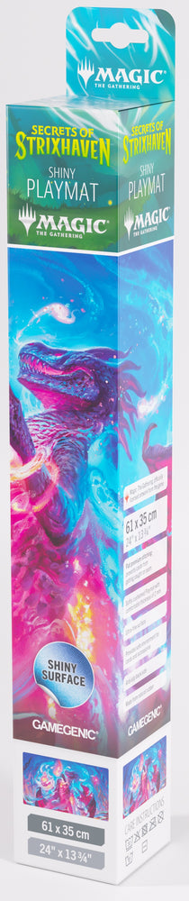 Gamegenic Secrets of Strixhaven Shiny Playmat - Prismari, the Inspiration