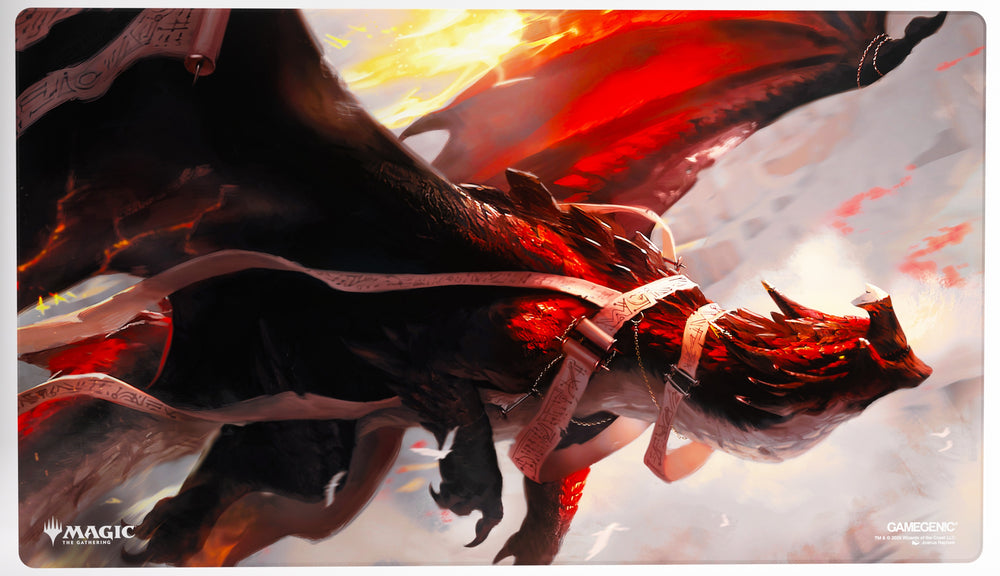 Gamegenic Secrets of Strixhaven Shiny Playmat - Lorehold, the Historian
