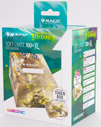 Gamegenic Secrets of Strixhaven Soft Crate 100+ XL Sideloading - Stirring Hopesinger/Inkling Token