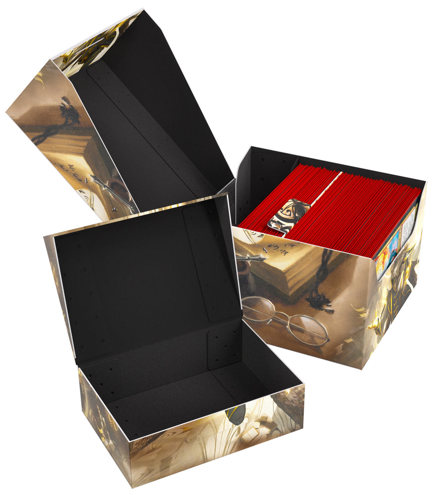 Gamegenic Secrets of Strixhaven Soft Crate 100+ XL Sideloading - Stirring Hopesinger/Inkling Token