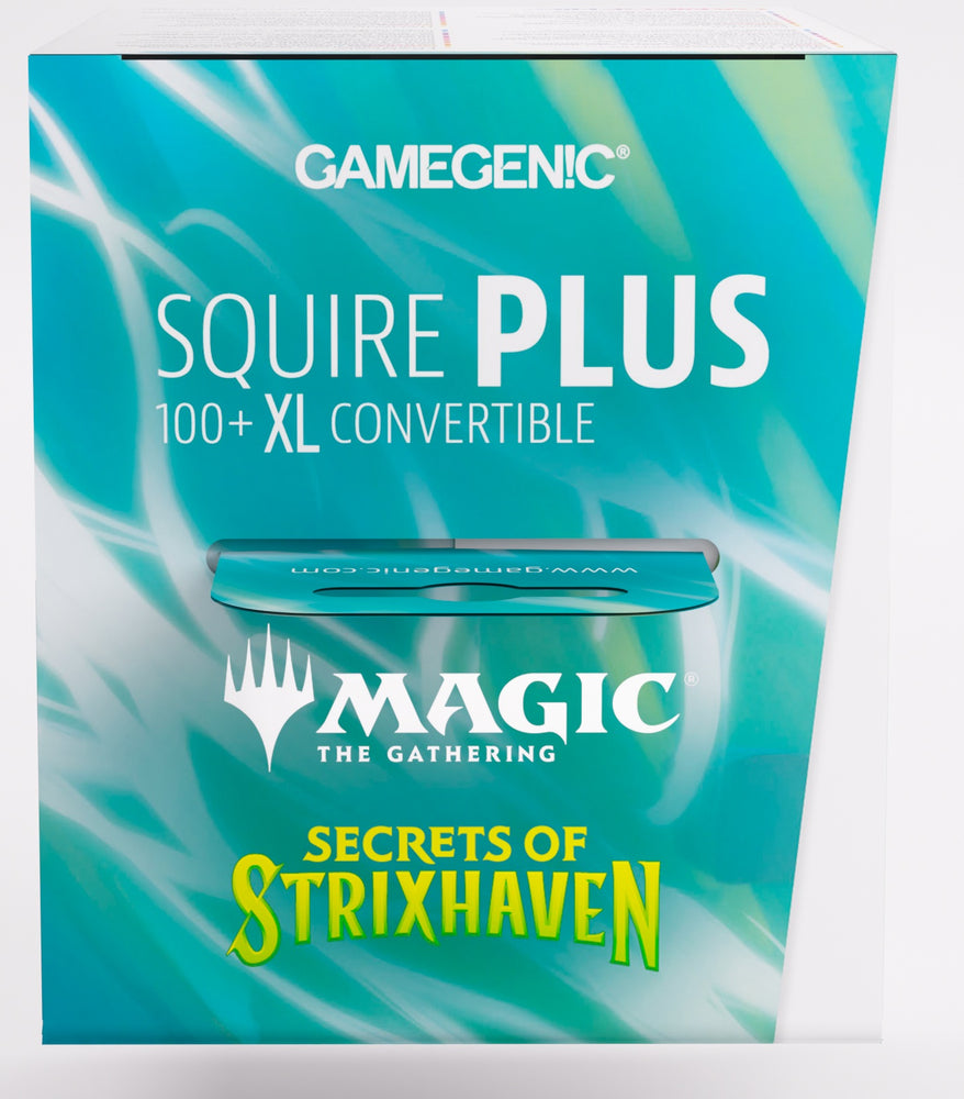 Gamegenic Secrets of Strixhaven Squire PLUS 100+ XL - Black/Green