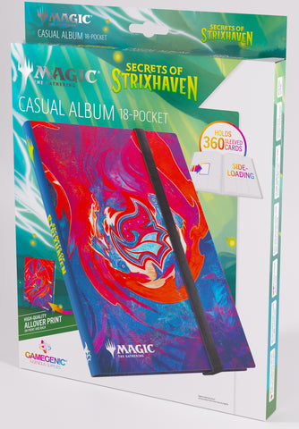 Gamegenic Secrets of Strixhaven Casual Album 18-Pocket- Prismari