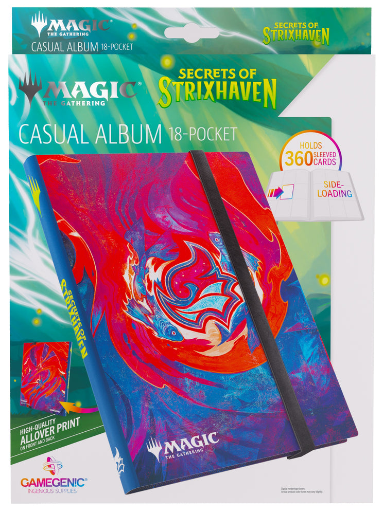 Gamegenic Secrets of Strixhaven Casual Album 18-Pocket- Prismari