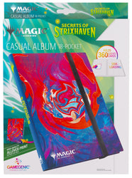 Gamegenic Secrets of Strixhaven Casual Album 18-Pocket- Prismari