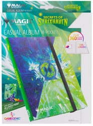 Gamegenic Secrets of Strixhaven Casual Album 18-Pocket- Quandrix