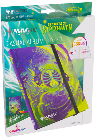 Gamegenic Secrets of Strixhaven Casual Album 18-Pocket- Witherbloom