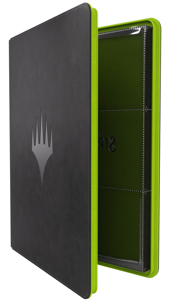 Gamegenic Secrets of Strixhaven Zip-Up Album 18-Pocket - Black/Green