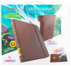 Gamegenic Secrets of Strixhaven Cards Almanac Premium Slipcase Album 18-Pocket - Silverquill