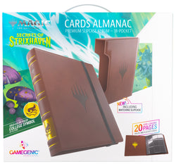 Gamegenic Secrets of Strixhaven Cards Almanac Premium Slipcase Album 18-Pocket - Prismari