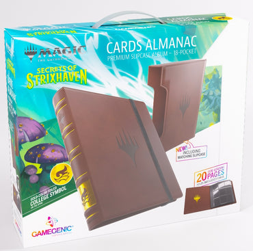 Gamegenic Secrets of Strixhaven Cards Almanac Premium Slipcase Album 18-Pocket - Prismari