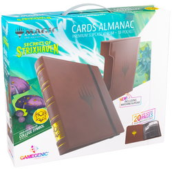 Gamegenic Secrets of Strixhaven Cards Almanac Premium Slipcase Album 18-Pocket - Lorehold