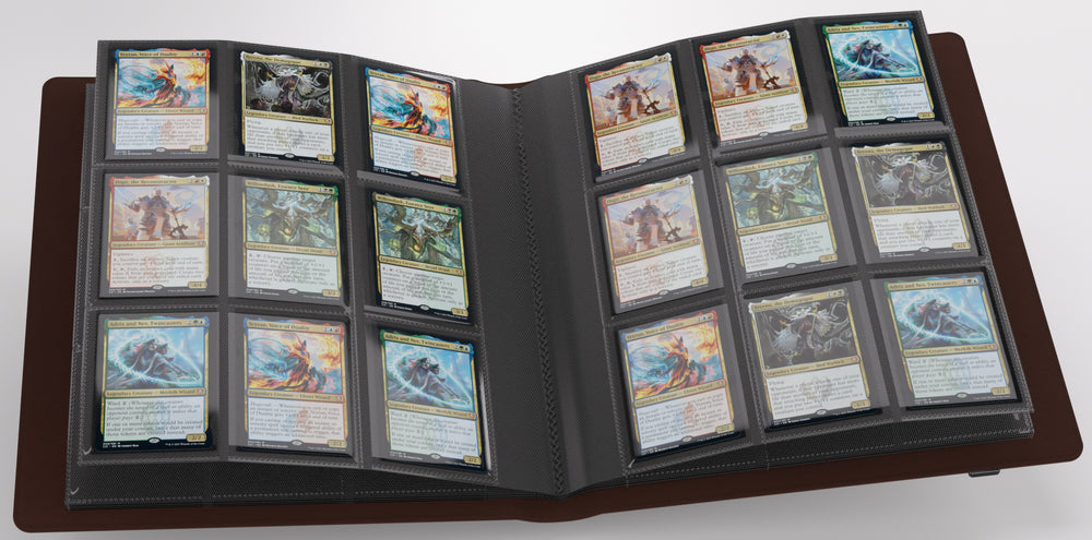 Gamegenic Secrets of Strixhaven Cards Almanac Premium Slipcase Album 18-Pocket - Quandrix