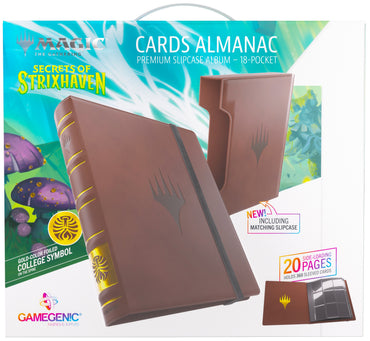 Gamegenic Secrets of Strixhaven Cards Almanac Premium Slipcase Album 18-Pocket - Witherbloom