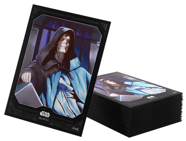 Gamegenic Star Wars Unlimited - Premium Art Sleeves Emperor Palpatine (66mm x 92 mm) (62 Sleeves Per Pack)