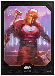Gamegenic Star Wars Unlimited - Premium Art Sleeves the Armorer (66mm x 92 mm) (62 Sleeves Per Pack)
