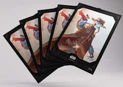 Gamegenic Star Wars Unlimited - Premium Art Sleeves Cad Bane (66mm x 92 mm) (62 Sleeves Per Pack)