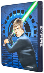 Gamegenic Star Wars Unlimited - Zip Up Album 18 Pocket Jedi Luke Skywalker & Emperor Palpatine