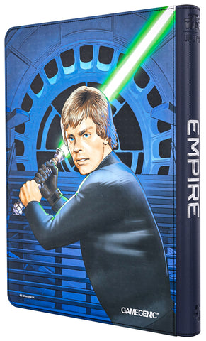 Gamegenic Star Wars Unlimited - Zip Up Album 18 Pocket Jedi Luke Skywalker & Emperor Palpatine