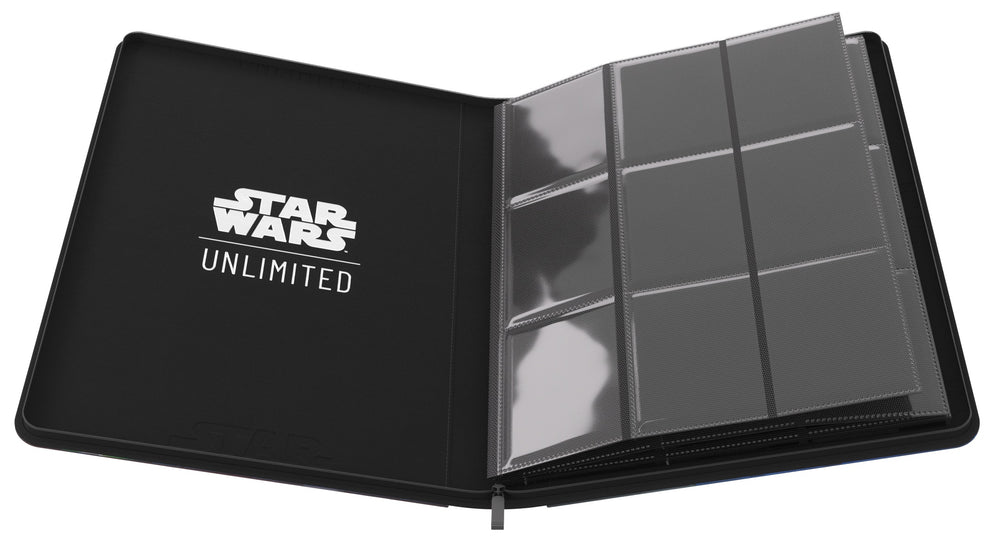 Gamegenic Star Wars Unlimited - Zip Up Album 18 Pocket Jedi Luke Skywalker & Emperor Palpatine