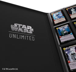 Gamegenic Star Wars Unlimited - Zip Up Album 18 Pocket Jedi Luke Skywalker & Emperor Palpatine