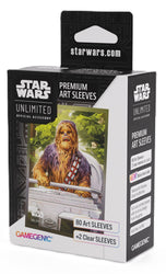 Gamegenic Star Wars Unlimited - Premium Art Sleeves Chewbacca (66mm x 92 mm)