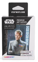 Gamegenic Star Wars Unlimited - Premium Art Sleeves Grand Moff Tarkin (66mm x 92 mm)