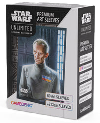 Gamegenic Star Wars Unlimited - Premium Art Sleeves Grand Moff Tarkin (66mm x 92 mm)
