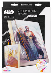 Gamegenic Star Wars Unlimited - Zip Up Album 18 Pocket The Chieftain & A'Kobe