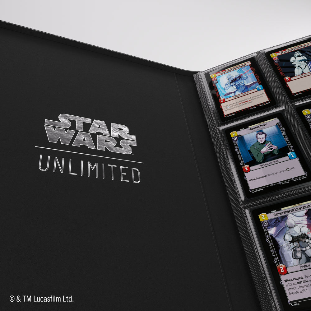 Gamegenic Star Wars Unlimited - Zip Up Album 18 Pocket The Chieftain & A'Kobe