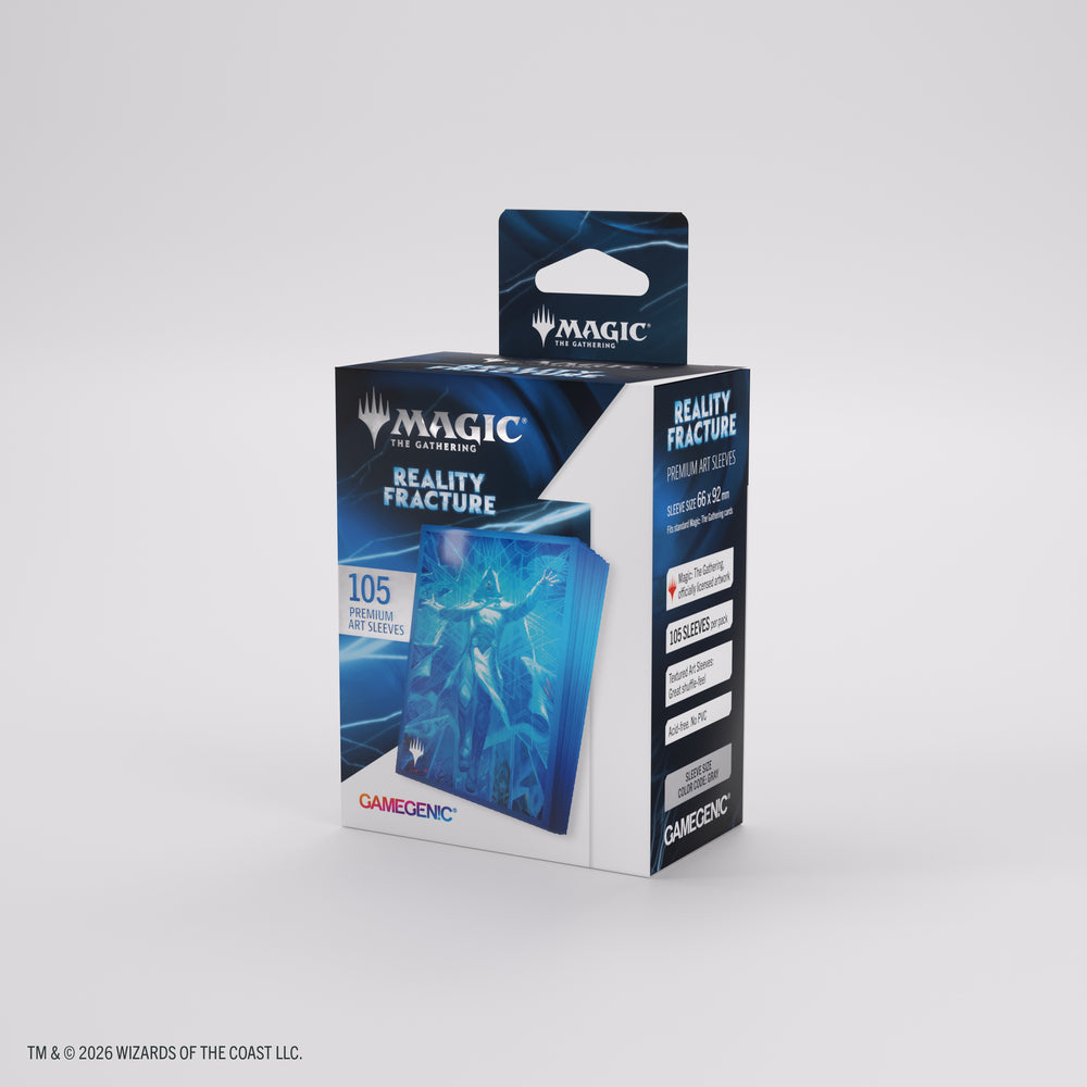 Gamegenic Magic Reality Fracture Premium Art Sleeves - Overwrite the Multiverse