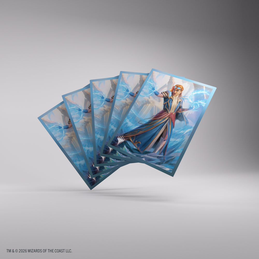 Gamegenic Magic Reality Fracture Premium Art Sleeves - Chandra, Chill of Compliance