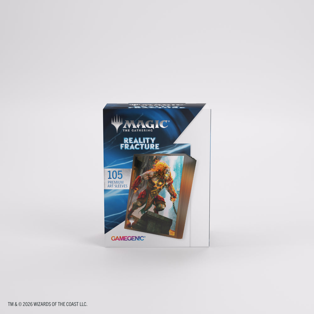 Gamegenic Magic Reality Fracture Premium Art Sleeves - Ajani, Path of Vengeance