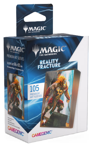 Gamegenic Magic Reality Fracture Premium Art Sleeves - Ajani, Path of Vengeance