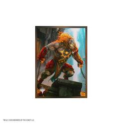 Gamegenic Magic Reality Fracture Premium Art Sleeves - Ajani, Path of Vengeance