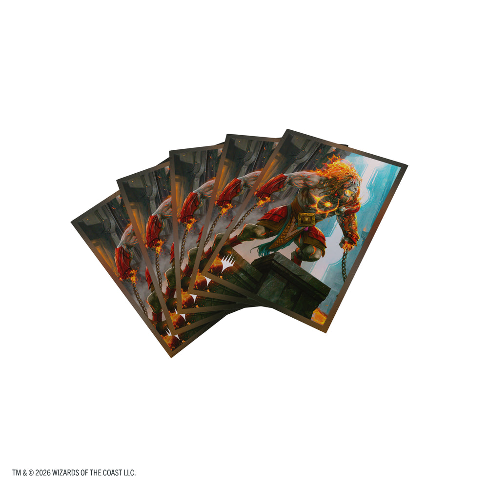 Gamegenic Magic Reality Fracture Premium Art Sleeves - Ajani, Path of Vengeance
