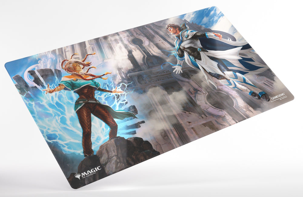 Gamegenic Magic Reality Fracture Shiny Playmat - Tam Beleren, Conflicted/Jace, Building Reality