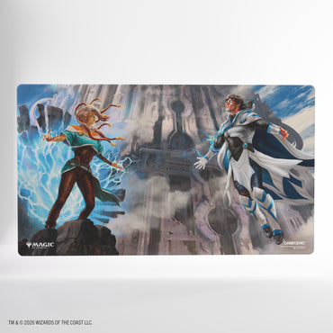 Gamegenic Magic Reality Fracture Shiny Playmat - Tam Beleren, Conflicted/Jace, Building Reality