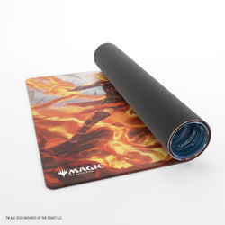Gamegenic Magic Reality Fracture Shiny Playmat - Chandra, Chill of Compliance