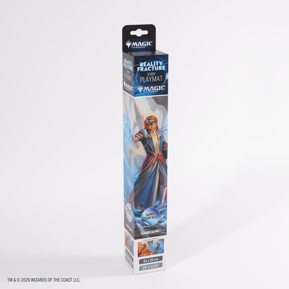 Gamegenic Magic Reality Fracture Shiny Playmat - Chandra, Chill of Compliance