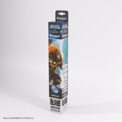 Gamegenic Magic Reality Fracture Shiny Playmat - Ajani, Path of Vengeance/Ajani, Counterattack Leader
