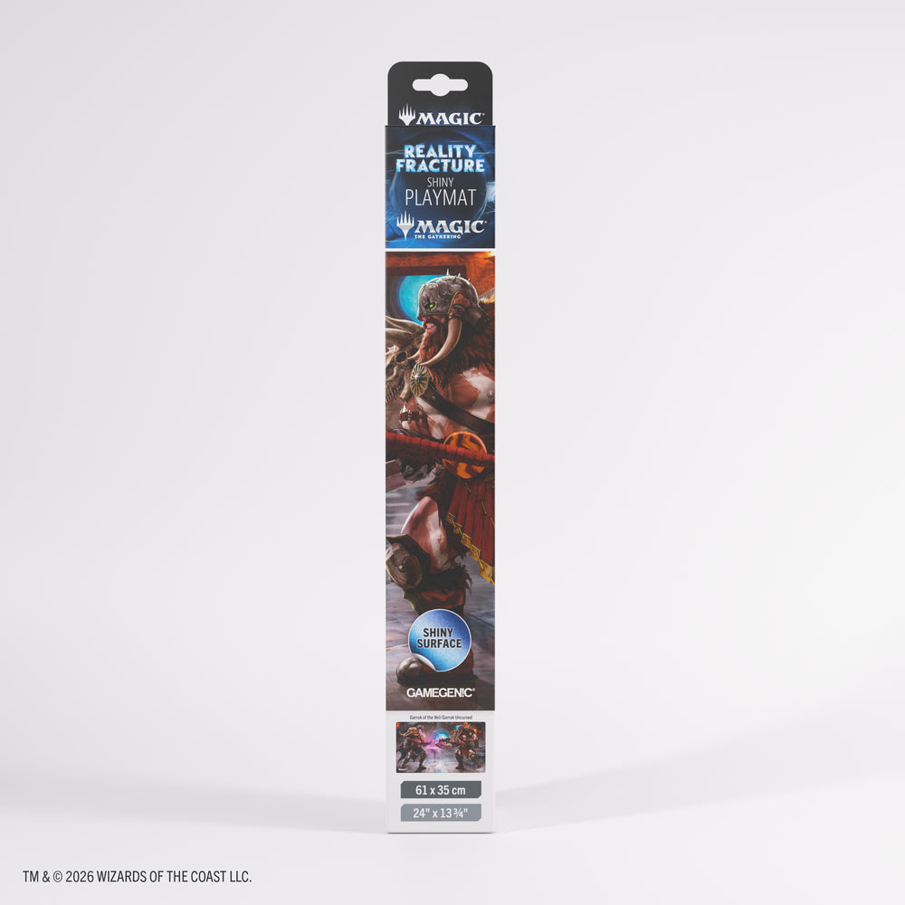 Gamegenic Magic Reality Fracture Shiny Playmat - Garruk of the Veil/Garruk Uncursed