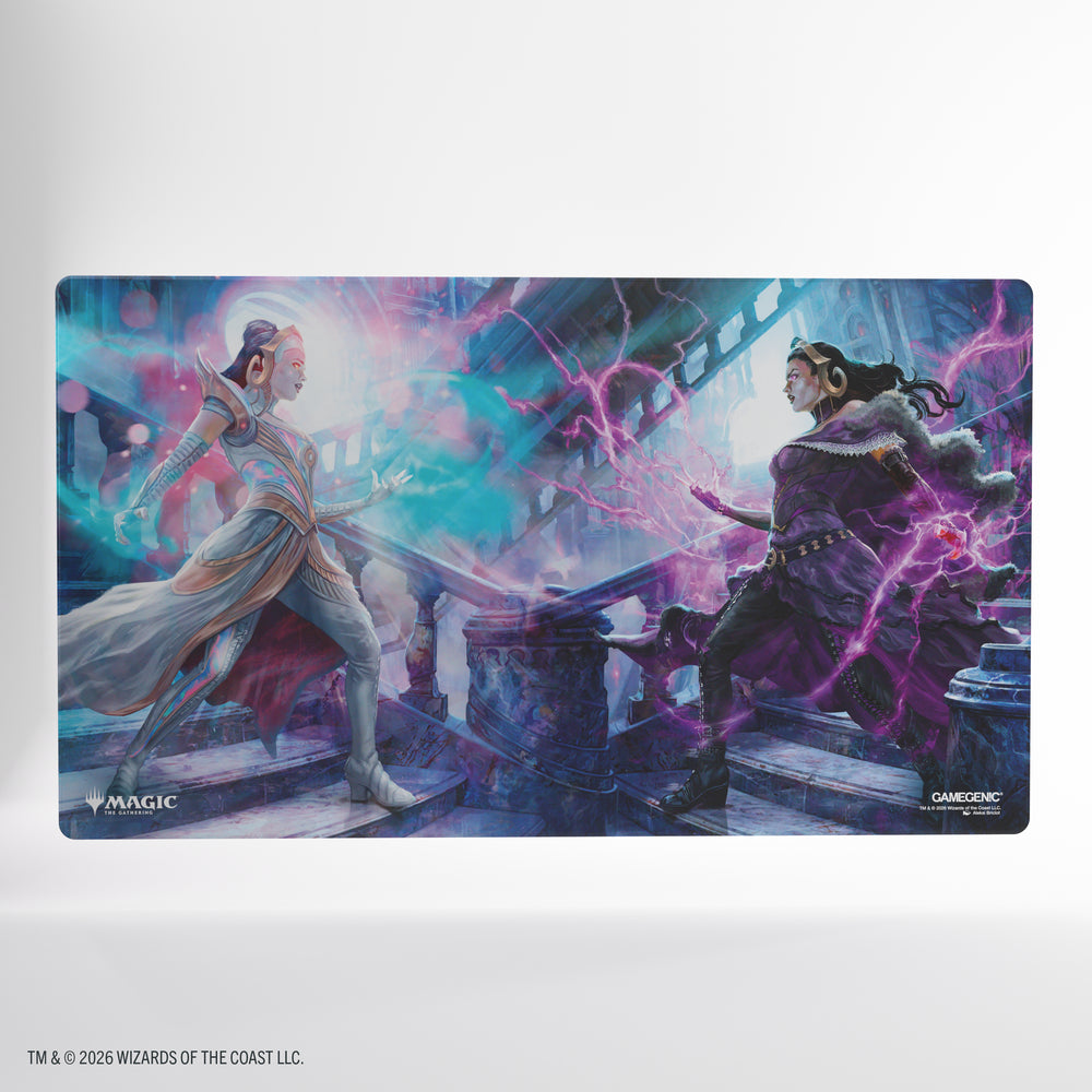 Gamegenic Magic Reality Fracture Shiny Playmat - Liliana, Devoted Healer/Liliana, Callous Necromancer
