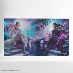 Gamegenic Magic Reality Fracture Shiny Playmat - Liliana, Devoted Healer/Liliana, Callous Necromancer