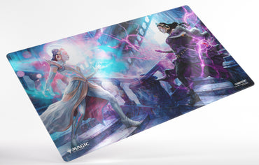 Gamegenic Magic Reality Fracture Shiny Playmat - Liliana, Devoted Healer/Liliana, Callous Necromancer