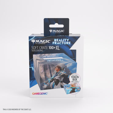 Gamegenic Magic Reality Fracture Soft Crate 100+ XL Sideloading - Tam Beleren, Conflicted/Jace, Building Reality
