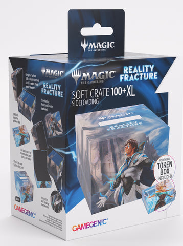 Gamegenic Magic Reality Fracture Soft Crate 100+ XL Sideloading - Tam Beleren, Conflicted/Jace, Building Reality