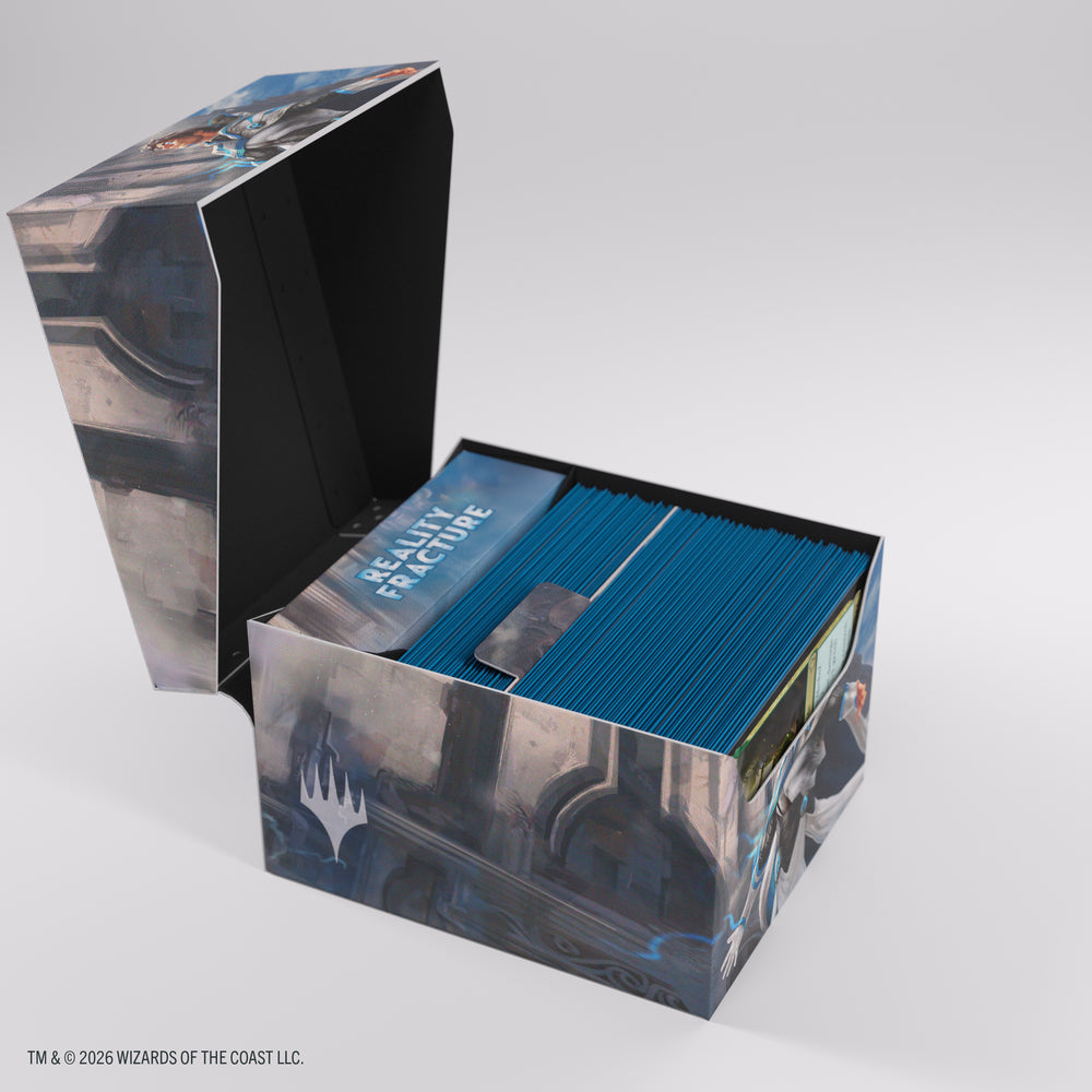 Gamegenic Magic Reality Fracture Soft Crate 100+ XL Sideloading - Tam Beleren, Conflicted/Jace, Building Reality