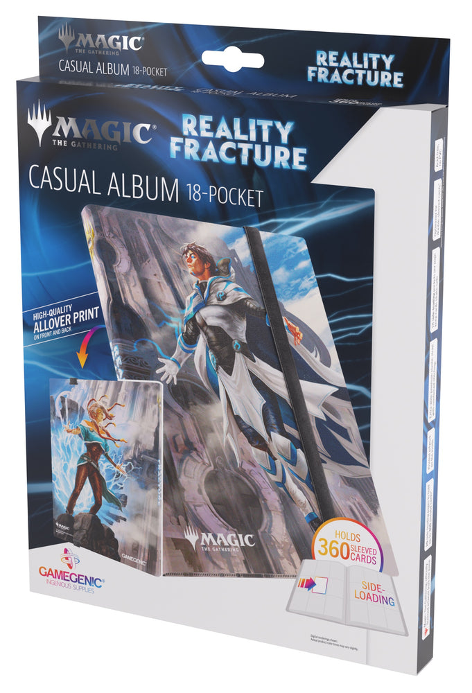 Gamegenic Magic Reality Fracture Casual Album 18-Pocket - Tam Beleren, Conflicted/Jace, Building Reality